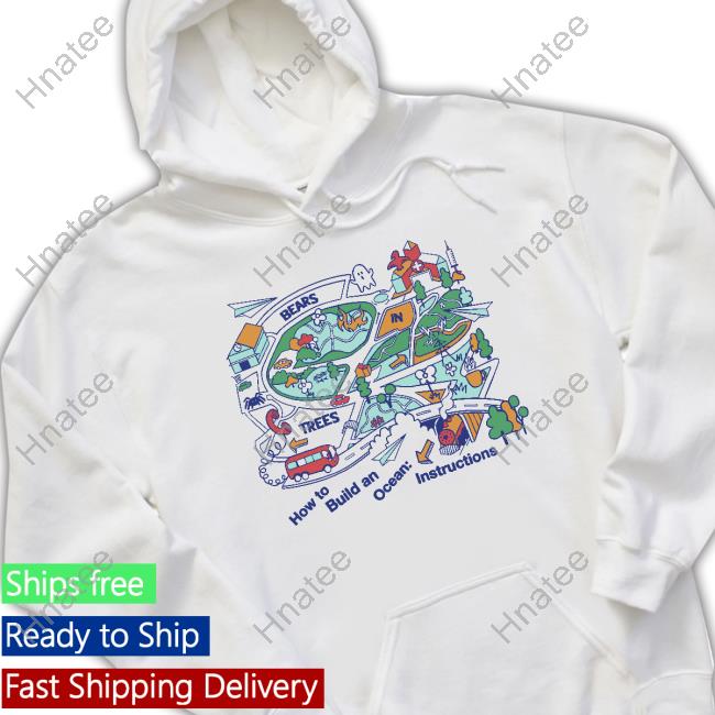 Official Bearsintrees Store Shop Merch Bears In Trees How to Build an Ocean: Instructions Album Art New Shirt
