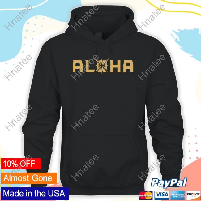 Official Vegas Golden Knights Aloha T Shirt 9Th Island Knight
