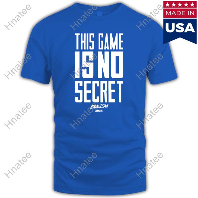 This Game Is No Secret Eracism 2024 Shirt 2024
