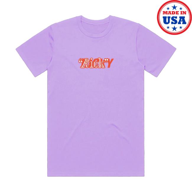 Ricky Montgomery Merch Store Rick Shirt - Orchid Ricky Montgomery Clothing Shop Apparel Official Rickymontgomery