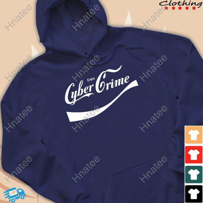 Enjoy Cyber Crime Tee Dustrial Merch Corgi