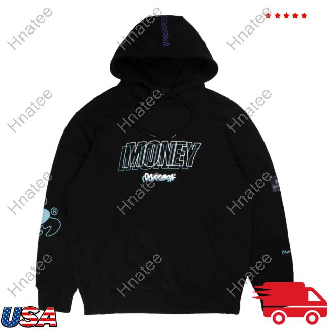 Official Money Clothing Compound Logo Hoodies Black