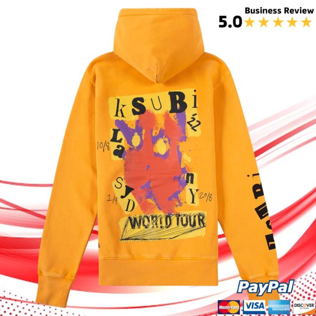 Official Capsule Nyc Ksubi Dev Kash Hooded Sweatshirt Ember Capsulenyc
