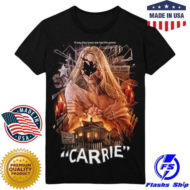 Official Gutter Garbs Carrie: If Only They Knew She Had the Power Top Shirt