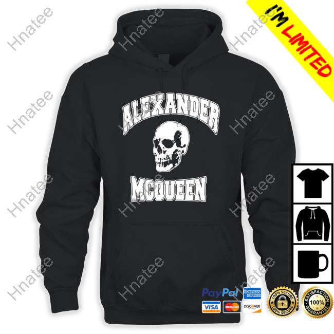 Official Bobby Miller Alexander Mcqueen Skull T-Shirt