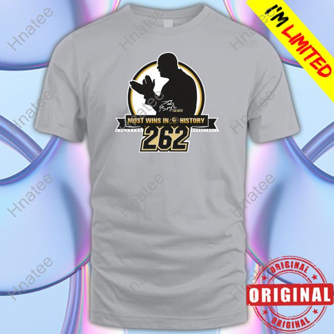 Tad Boyle 262 Most Wins In Colorado Basketball History Tee Cubuffsmbb