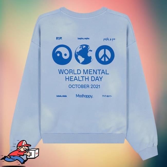 Official Madhappy Clothing Merch Store World Mental Health Day Heritage Hoodies Mad Happy Shop