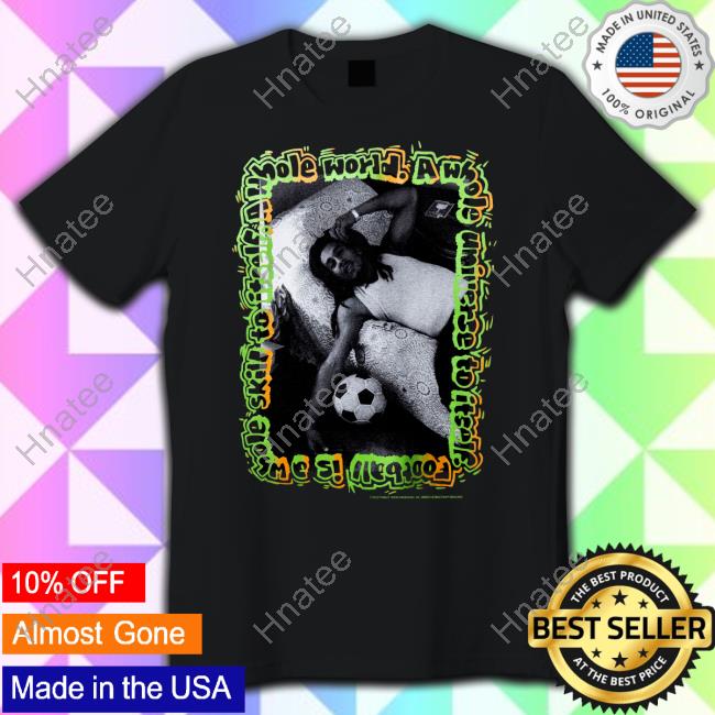 Official Bob Marley Soccer T-Shirt