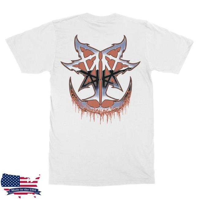 Official Indie Merch Store Shop Ingested "Face Ripper" Popover Shirt IndieMerchStore