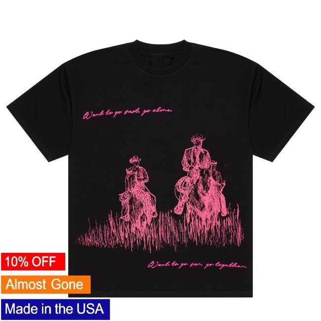 Valabasas Go Far Black Tee T Shirt