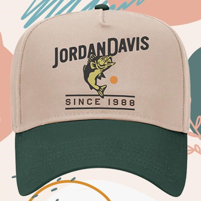 Premium Sunset Fish Hat Jordan Davis Fan Gear