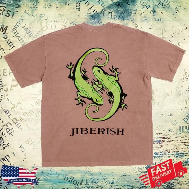Official Jiberish Apparel Twin Lizzy New Shirt Patchouli
