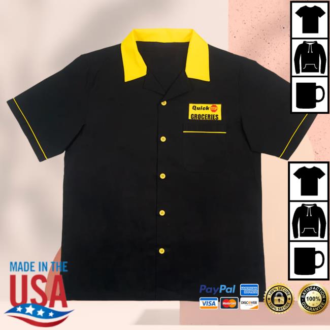 Official Jay and Silent Bob Merch Store "Quick Stop" Smock Shirt New JayandSilentBob