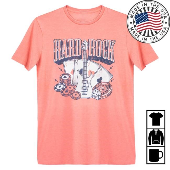 Official Hard Rock Store Shop Merch Casino Vintage Attractive ShirtHard Rock Cafe Shop