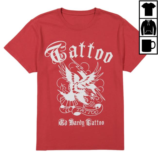 Official Ed Hardy Merch Store 77 Eagle Shirt 2023 EdHardy Apparel Clothing Shop