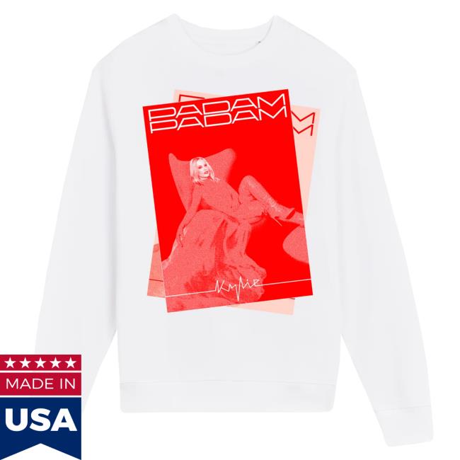 Official Kylie Minogue Merch Store Shop Kylie Minogue Padam Padam Attractive Hoodie KylieMinogue
