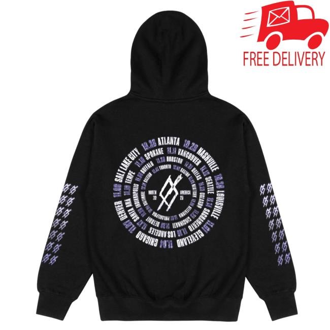 Official Set It Off Merch Store Fall 2025 Tour Hoodie