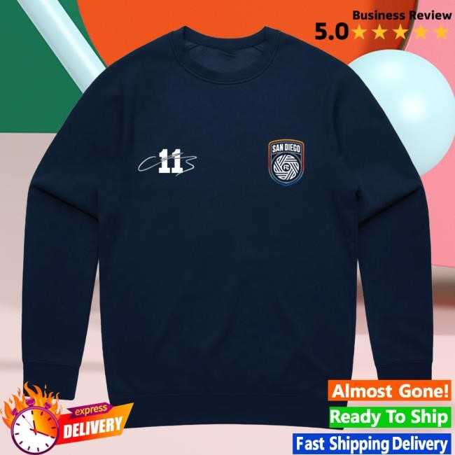 Chucky Lozano Merch Eighteen Threads San Diego FC Lozano Flow Player Sweatshirts