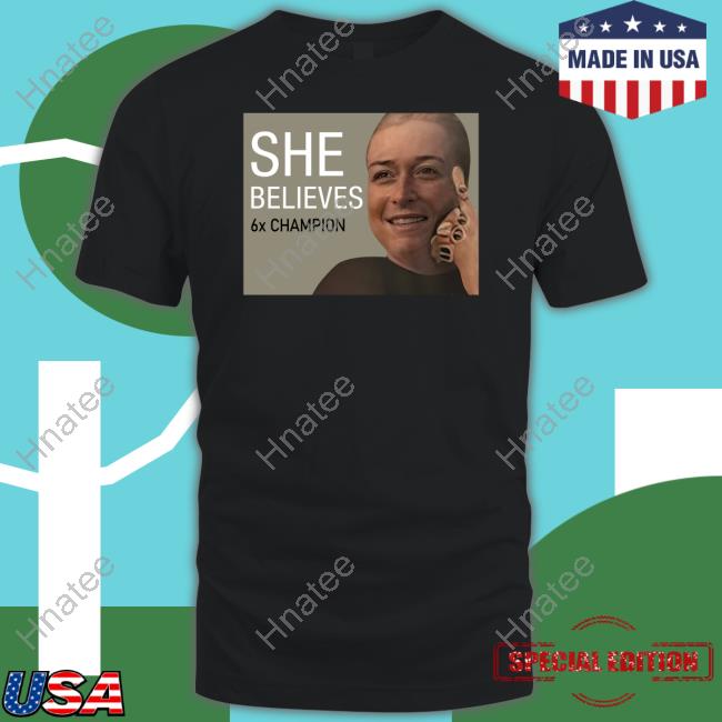 SheBelieves 6X Champion Long Sleeve Tee Shebelieves Cup