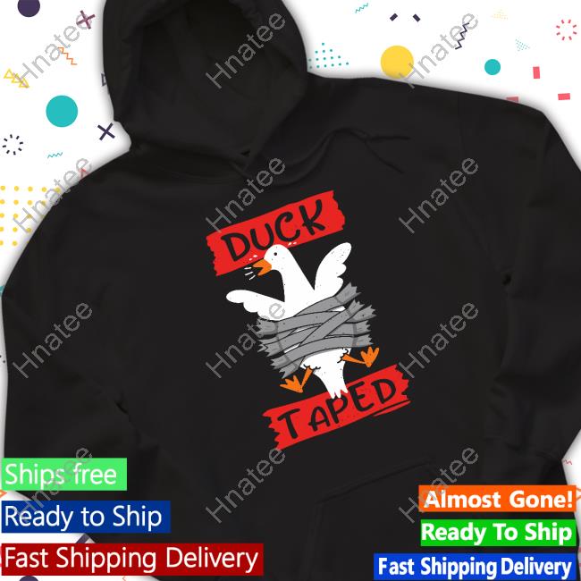 Offcial Qwertee Shop Duck Taped T-Shirt
