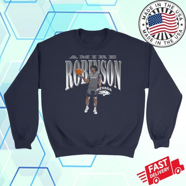 Collector Icon Cartoon Crewneck – Nil Store NCAA Amire Robinson Fan Legacy