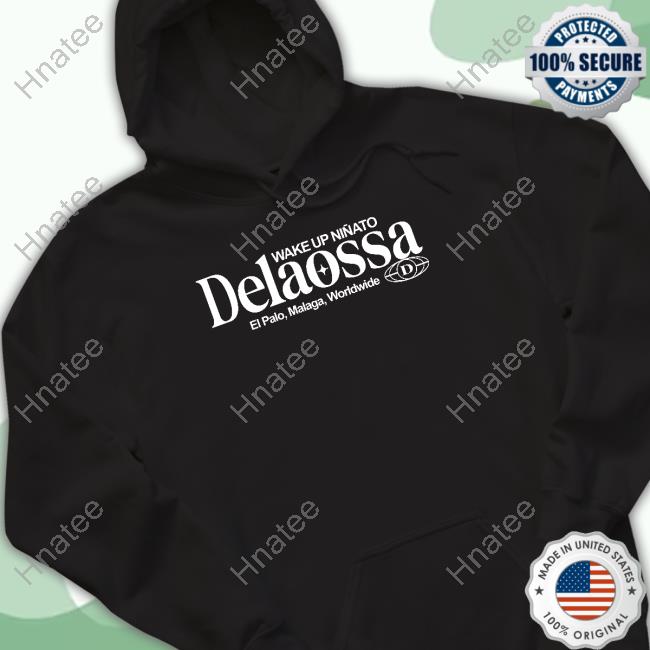 Official Delaossa Basics Black Tee Shirt