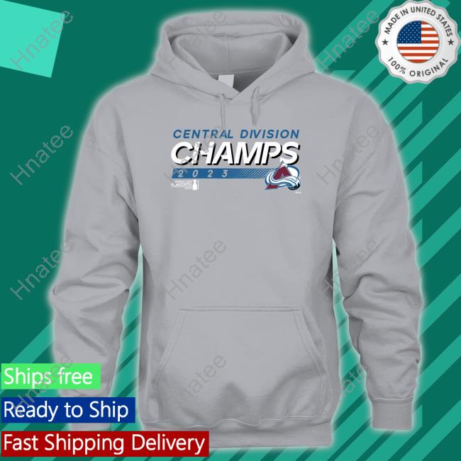 NHL Colorado Avalanche 2023 Central Division Champions Tee Shirt
