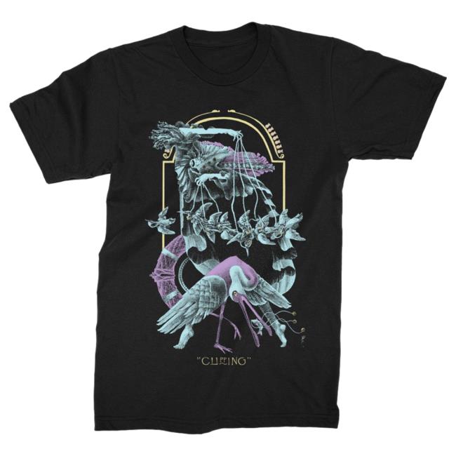 Official Kings Road Merch Store Clipping Birds Popover Shirt (Black) Kings Road Shop Clipping.