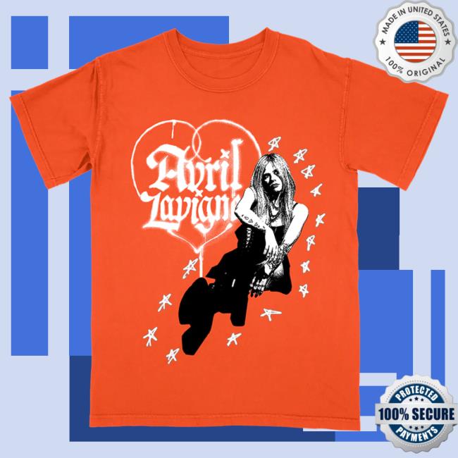 Official Avril Lavigne Merch Store Avril Lavigne Track List Shirt New Avril Lavigne Clothing Shop AvrilLavigne