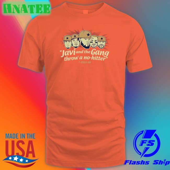 Apollohou Merch Javi And The Gang Throw A No Hitter Shirts