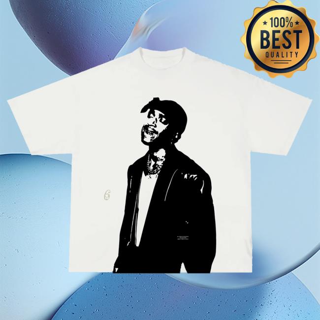 Official 6Lack Store Shop 6Lack Portrait Shirt New - Cream