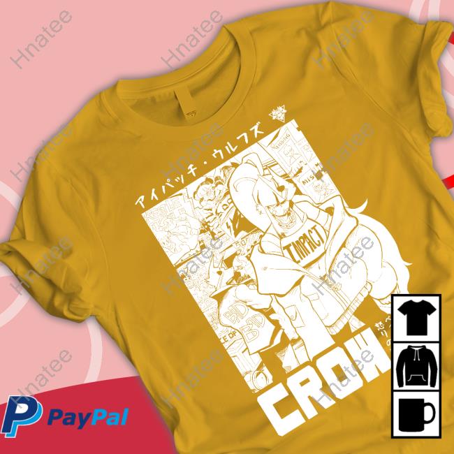 Official Eyepatch Wolves Crow T Shirt Eyepatch Wolf