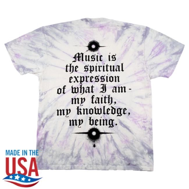 Official Online Ceramics Clothing John Coltrane "Stardust" Tie Dye Attractive Shirt OnlineCeramics