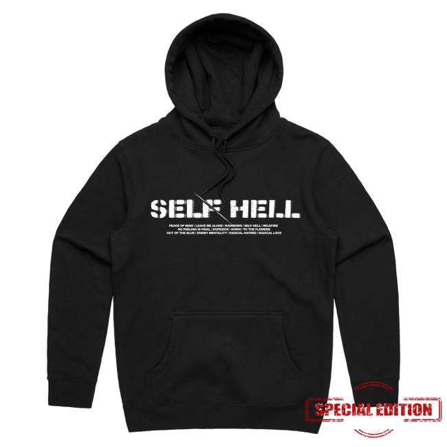 Official While She Sleeps Merch Bar While She Sleeps - Self Hell Sweatshirt Black MerchBar