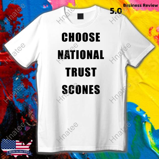 Nt_Scones Choose National Trust Scones Long Sleeve Tee