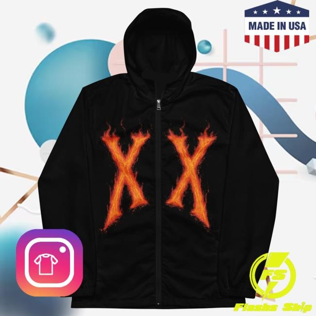 Official Chris Brown Merch BREEZY BOWL FLAME Attractive Hoodie ChrisBrown