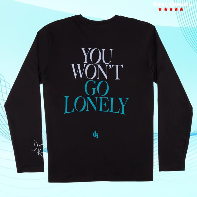 Official Interscope Records DermotKennedy Merch Clothing Store Dermot Kennedy You Won't Go Lonely After Rain Long Sleeve Tees