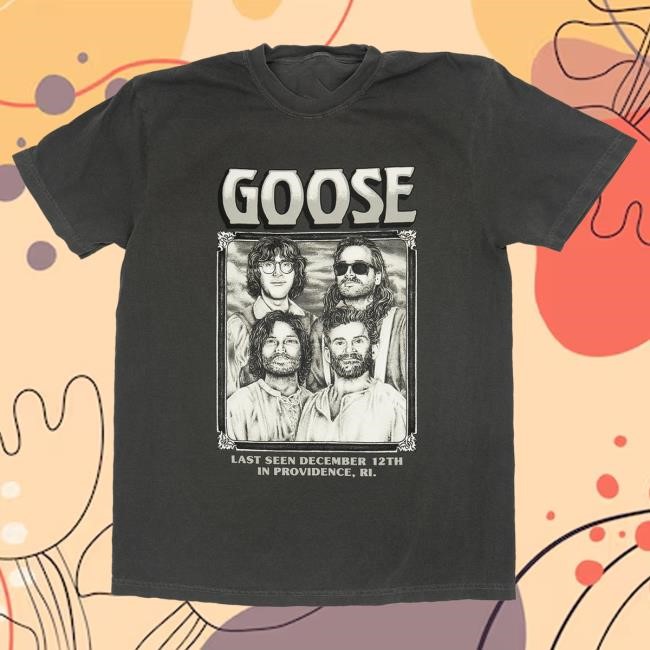 Official Goose The Band Merch Store Missing Goosemas Shirt GooseTheBand