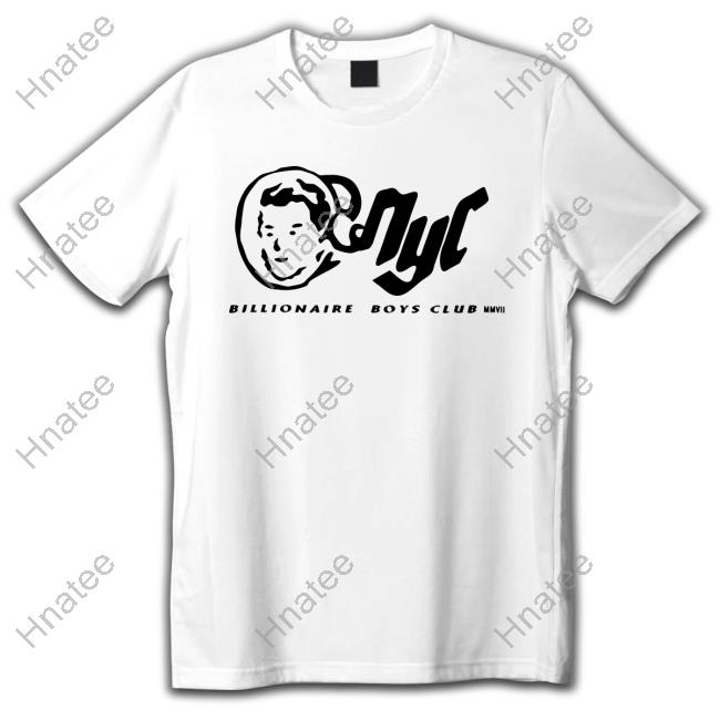 Nyc Logo Long Sleeve Tee White Billionaire Boys Club Nyc Logo Crewneck Sweatshirt White