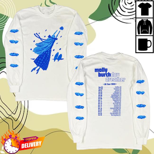 Official Hello Merch Molly Burch Clothing 2023 Us Tour Long Sleeve New Shirt Hellomerch