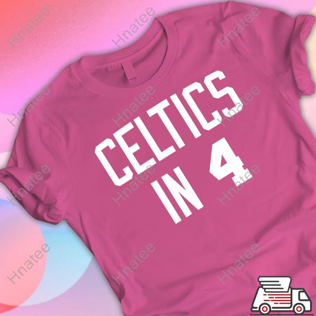 Official Celtics In 4 T-Shirt