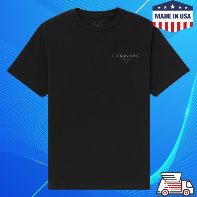 Official Alexandra Kay Merch Polaroid Black Tee