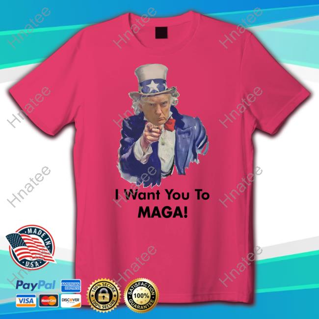 Official Fit Uncle Donald Trump I Want You To MAGA Shirt