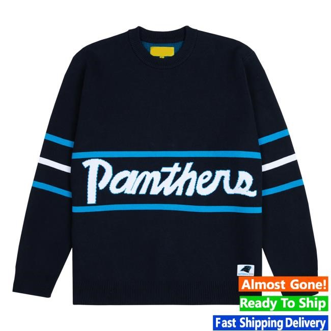Official Tyler The Creator Merch Store Shop Panthers Jacquard Crewneck By Golf Wang