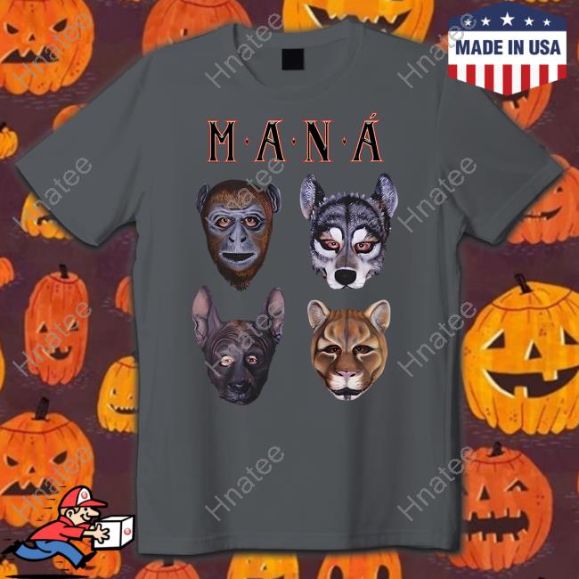 Maná Masks Tee Shirt