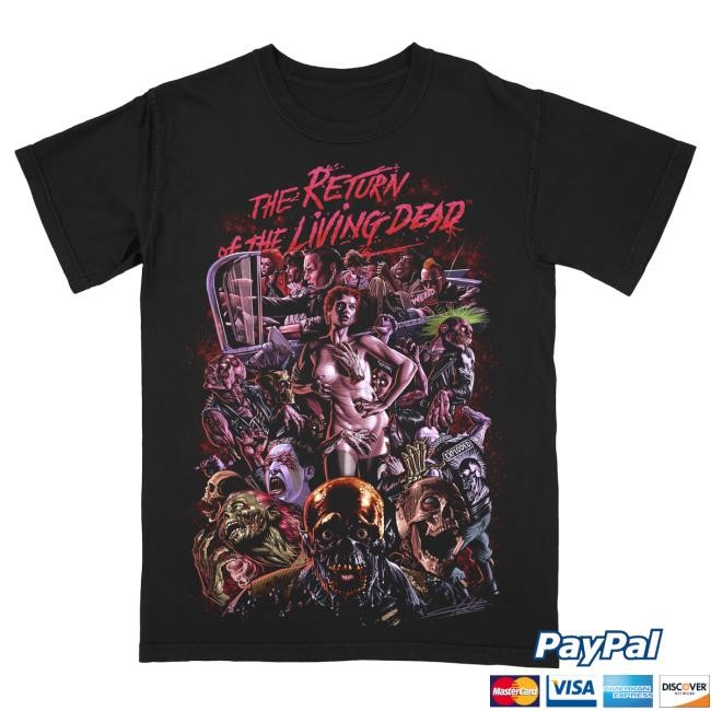 Official Creep-O-Rama The Return of the Living Dead “It’s Partytime” Top Shirt Creep O Rama