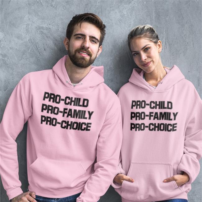 Pro-Child Pro-Family Pro-Choice Sweatshirt Leonard Nimoy