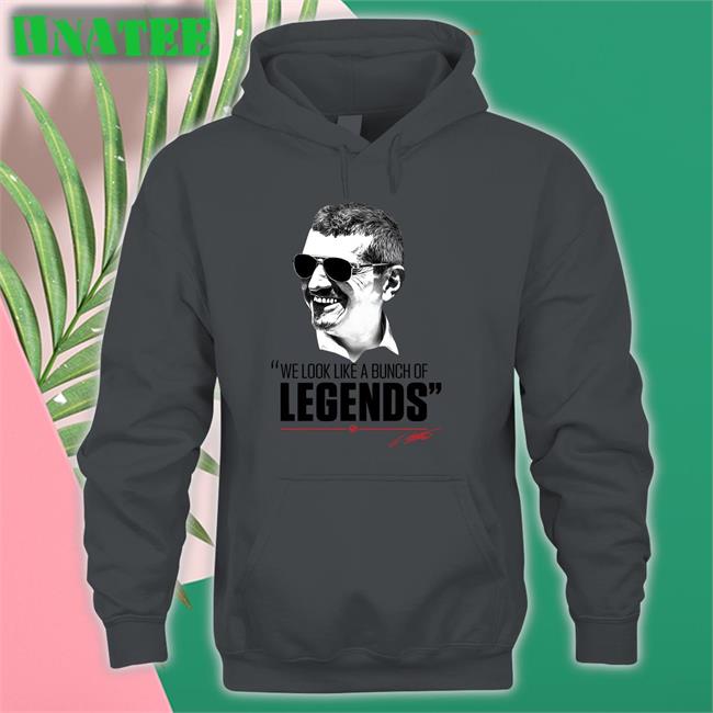 Guenther Steiner We Look Like A Bunch Of Legends Shirts Haas F1 Team ESPN F1