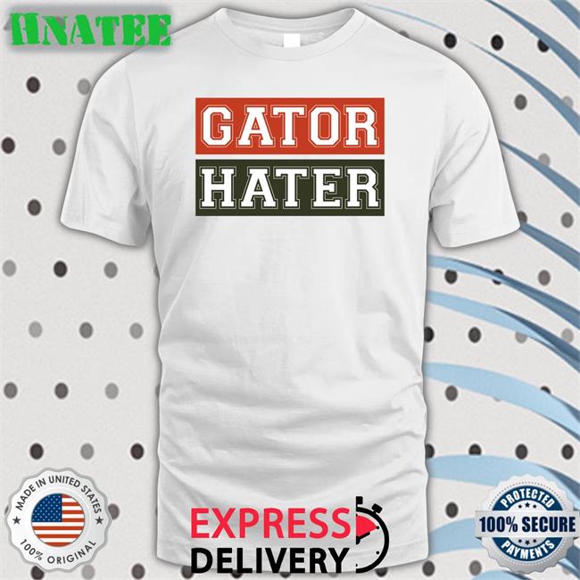 Dolfan Derek Dolfin55 Gator Hater Shirt