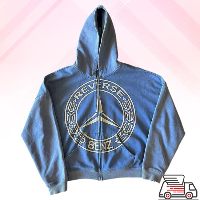 Reverse Benz Zip Crewneck